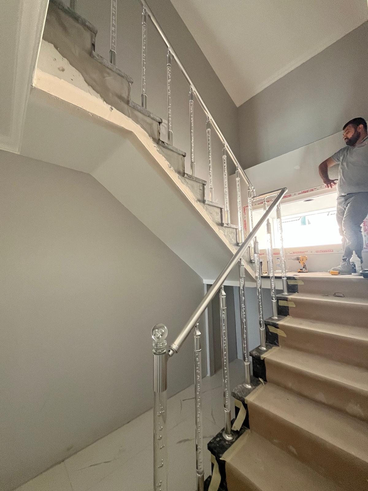 Merdiven pleksi korkuluk 54